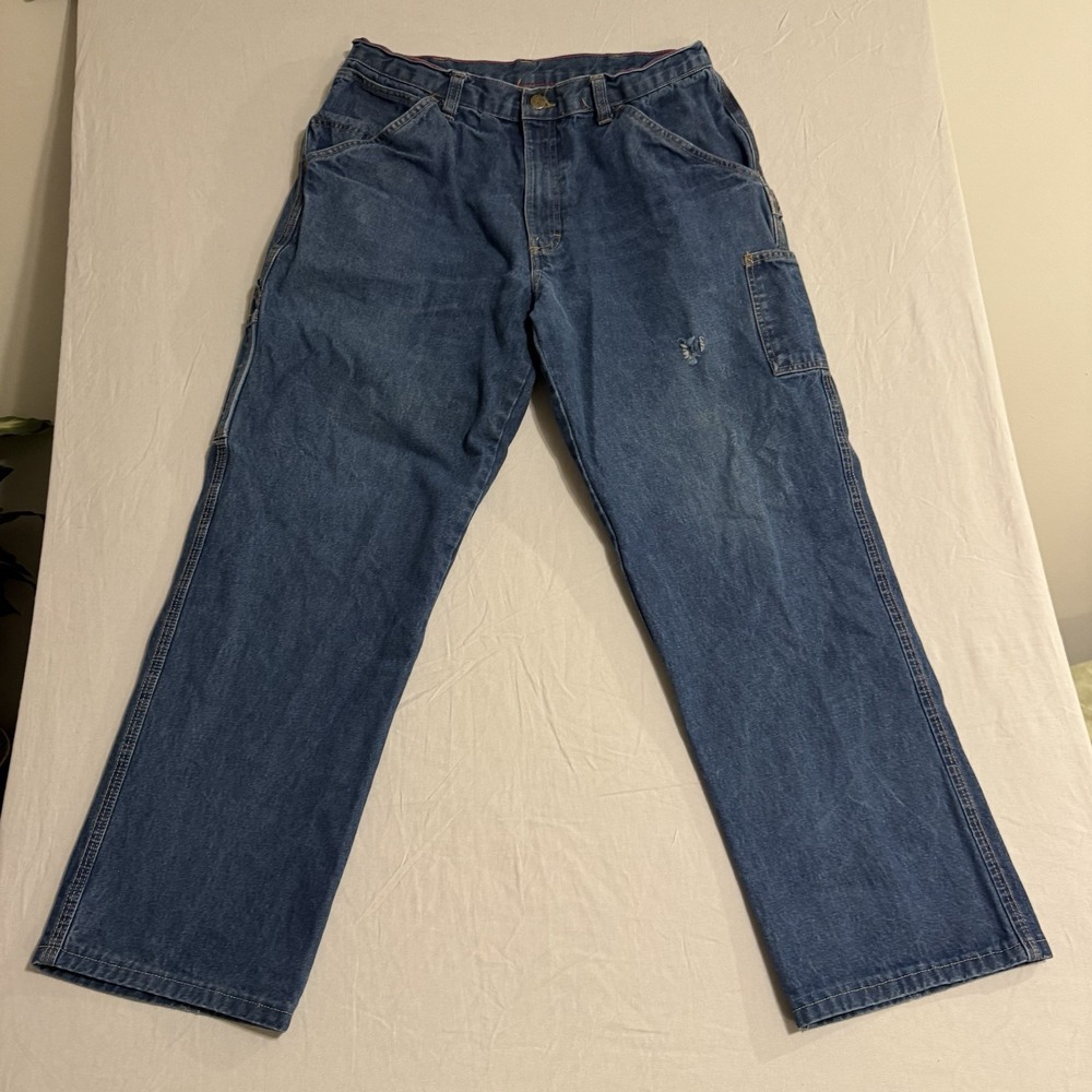 Riverside FR Flame Resistant Mens Work Jeans Denim Dungarees Pants 32x29